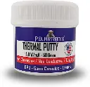 Polartronix High Performance Thermal Putty – 14.8 W/m·K Non-Conductive Moldable Thermal Gap Filler for GPU, VRAM, VRM, Laptop, PS5 & Xbox, 50g Jar (USTPY50)