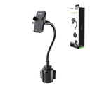 Esoulk EH37 Cup Holder Mount Flexible Gooseneck (11 inch) (Black)