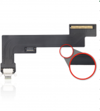Charging Port Flex Cable Compatible For iPad Air 4 / Air 5 (4G Version) (Aftermarket) (Green)