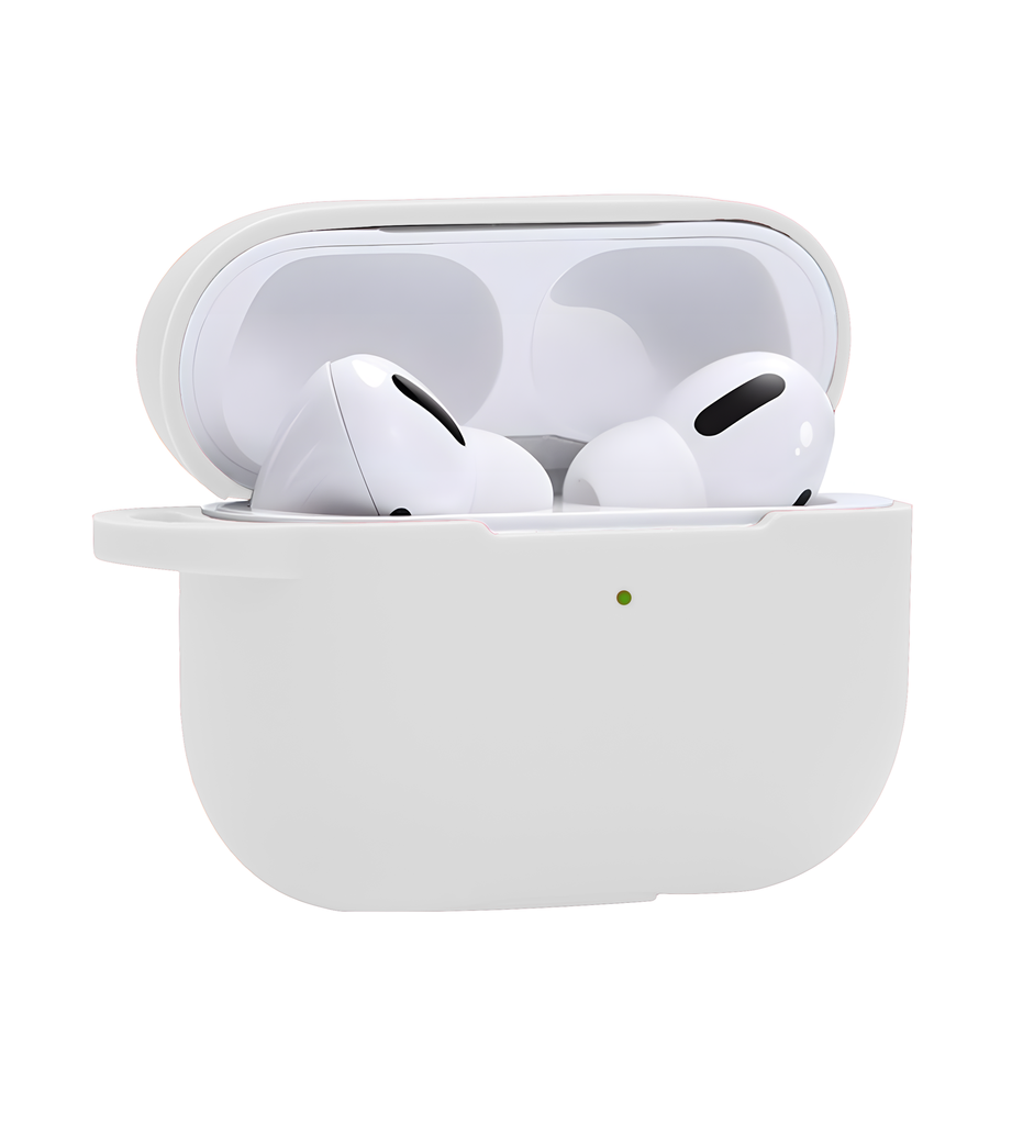 Premium Silicone Case for AirPods Pro (2nd Gen) - White