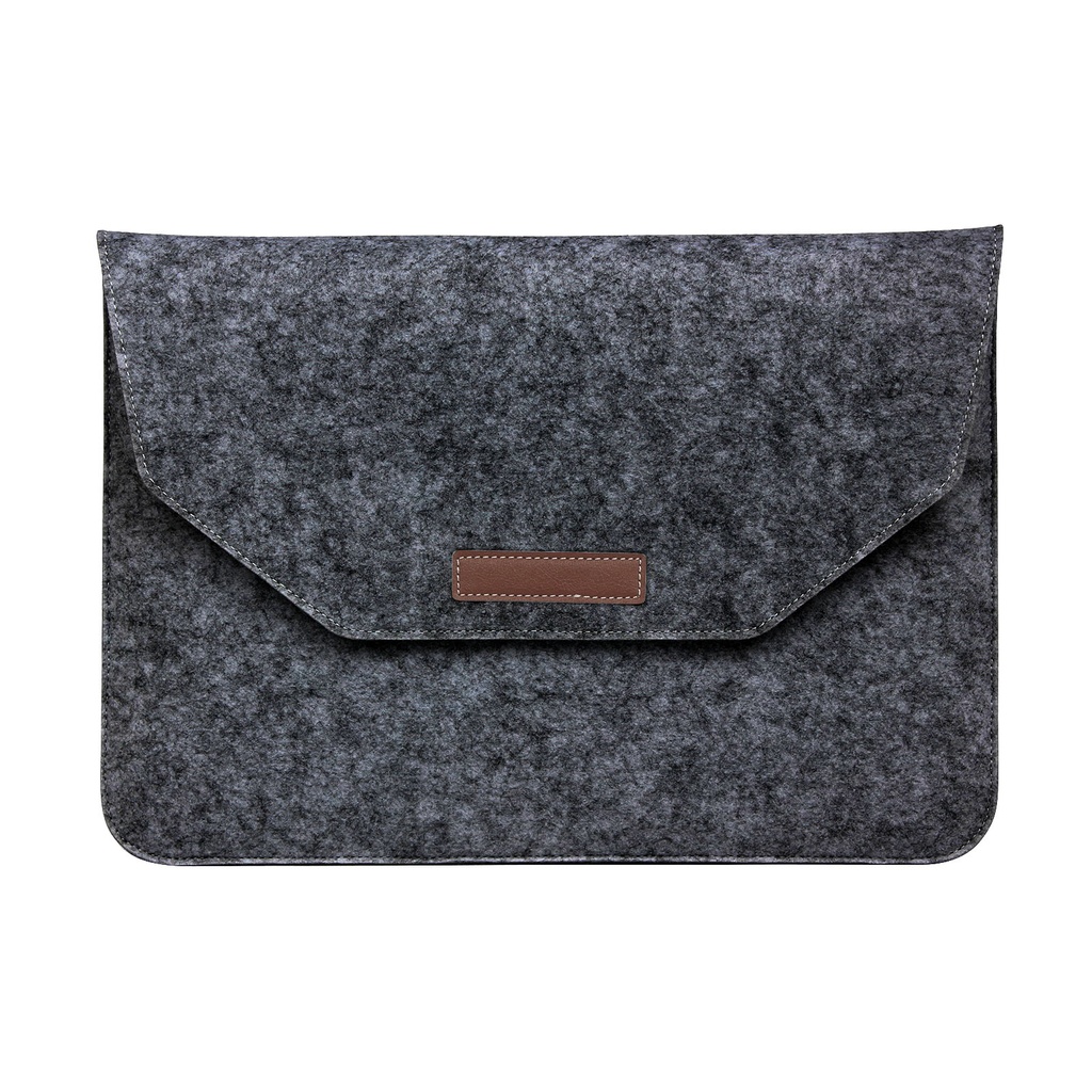 Felt Bag Case for Macbook 13 Inch - Dark Gray