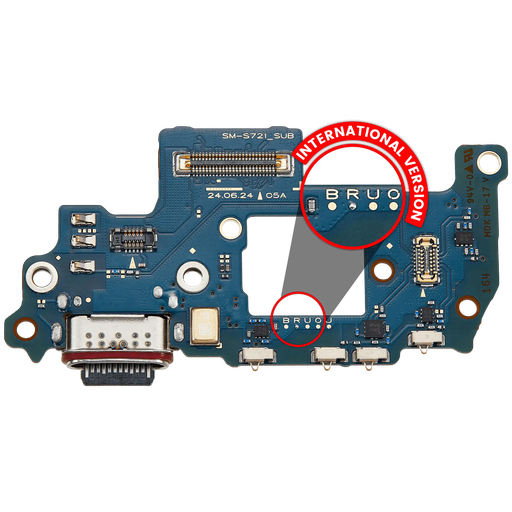 [SP-S24FE-CPB-S721R] Charging Port Board For Samsung Galaxy S24 FE 5G (S721R) (International Version) (Premium)