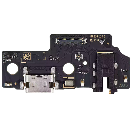 [SP-A055-CPBWHJ] Charging Port Board With Headphone Jack For Samsung Galaxy A05 (A055 / 2023) (Premium)