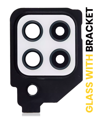 [SP-A225-BCLWB-WH] Back Camera Lens With Bracket For Samsung Galaxy A22 4G (A225 / 2021) (White) (Premium)