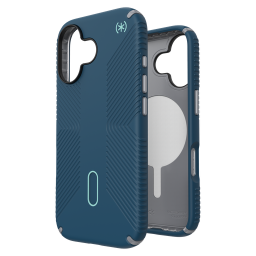 [150959-3261] Speck - Presidio2 Grip Case With Clicklock For Apple Iphone 17 - Deep Sea