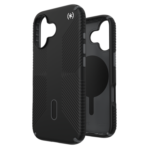 [150959-D143] Speck - Presidio2 Grip Case With Clicklock For Apple Iphone 17 - Black