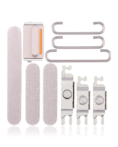 [SP-I14M-HBPVS-ST] Hard Buttons (Power / Volume / Switch) For iPhone 14 / 14 Plus (Starlight) (Premium)
