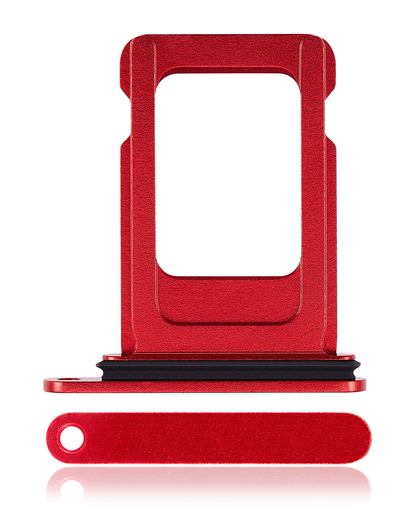 [SP-I14M-SSCT-RD] Single Sim Card Tray For iPhone 14 / 14 Plus (Red) (Premium)