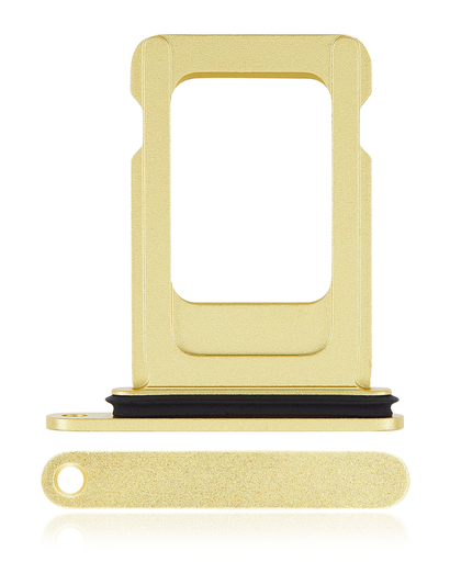[SP-I14M-SSCT-YEL] Single Sim Card Tray For iPhone 14 / 14 Plus (Yellow) (Premium)