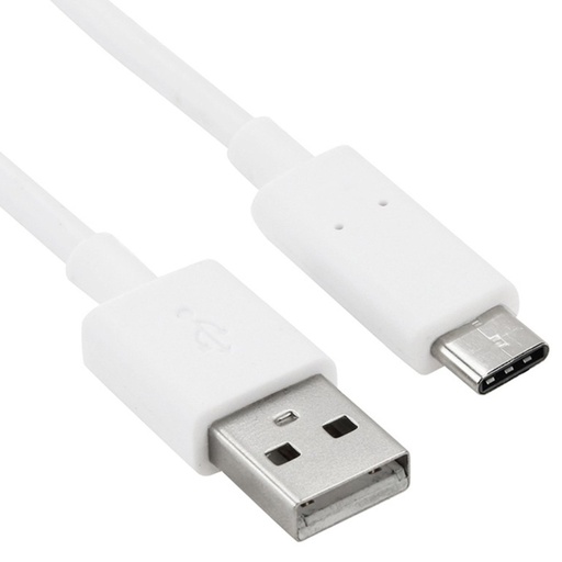 [ACE-USB-TC-WB] USB-C to USB-A Cable (3 ft) (White)