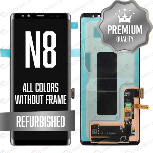 [LCD-N8-BK] LCD for Samsung Galaxy Note 8 Without Frame - All Colors (Refurbished)