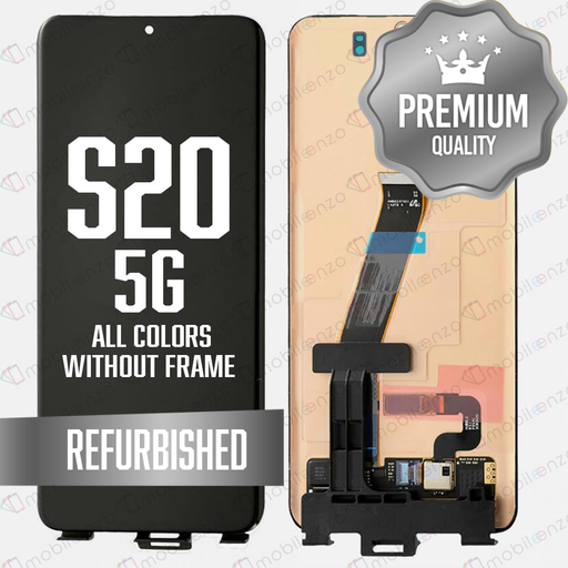 [LCD-S20-BK] LCD Assembly for Samsung Galaxy S20 (G980) / S20 (G981) Without Frame - All Colors (Refurbished)
