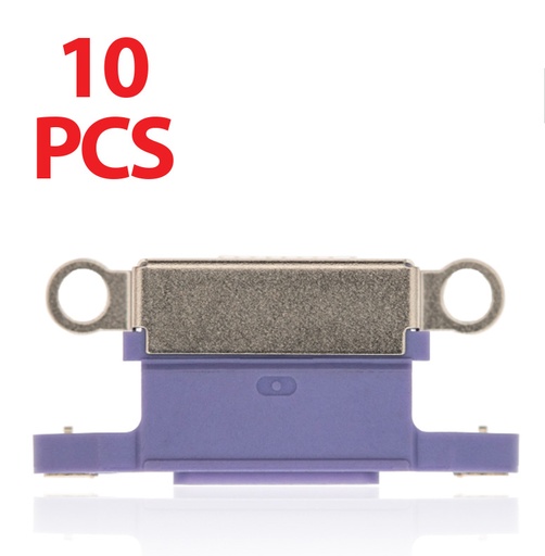[SP-I12-CPO-10P-BL] Charging Port Only For iPhone 12 (10 Pack)(Blue) (Premium)