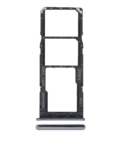 [SP-A325-DSCT-BK] Dual Sim Card Tray For Samsung Galaxy A32 (A325 / 2021) (Awesome Black) (Premium)