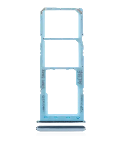 [SP-A325-DSCT-BL] Dual Sim Card Tray For Samsung Galaxy A32 (A325 / 2021) (Awesome Blue) (Premium)