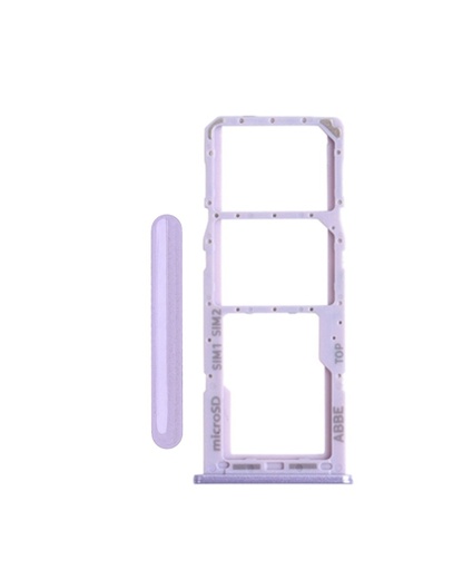 [SP-A225-DSCT-VLT] Dual Sim Card Tray For Samsung Galaxy A22 4G (A225 / 2021) (VIOLET) (Premium)