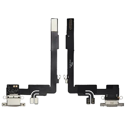 [SP-I16PM-CP-AM-NAT] Charging Port Flex Cable For iPhone 16 Pro Max (Aftermarket) (Natural Titanium)
