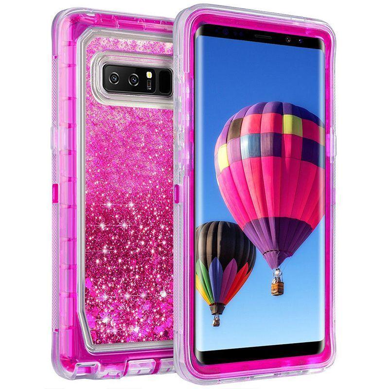 Liquid Protector Case  for Galaxy S10 Plus - Hot Pink