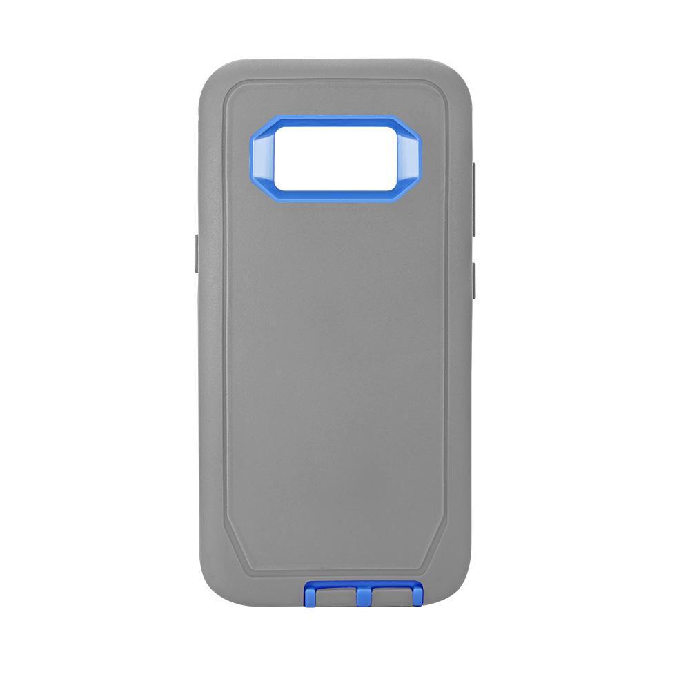 DualPro Protector Case  for Galaxy S8 Plus - Gray & Dark Blue