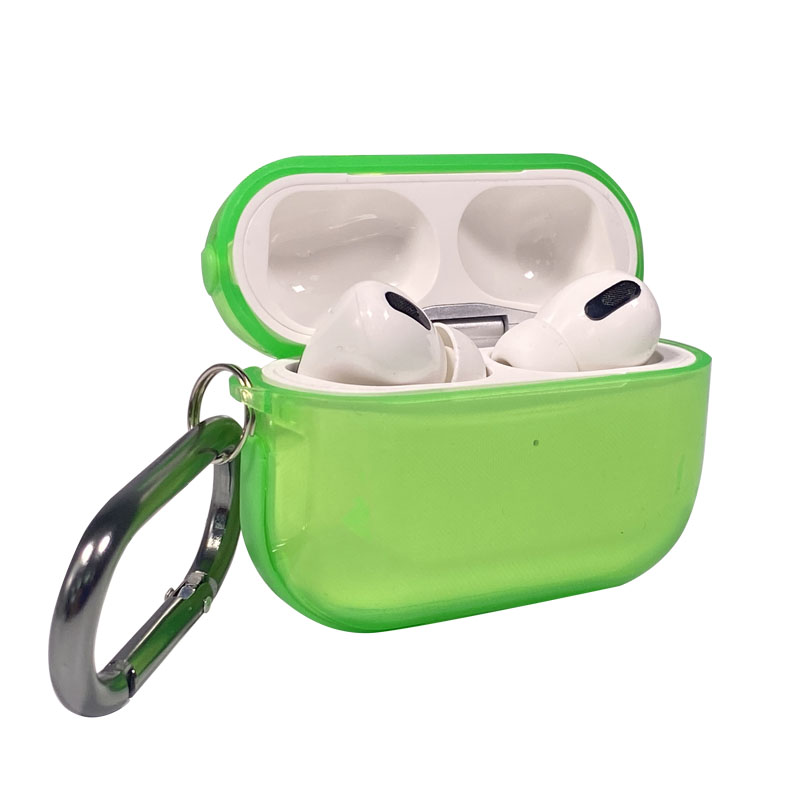 Colorful Edge Case for AirPods (1st & 2nd Gen) - Light Green
