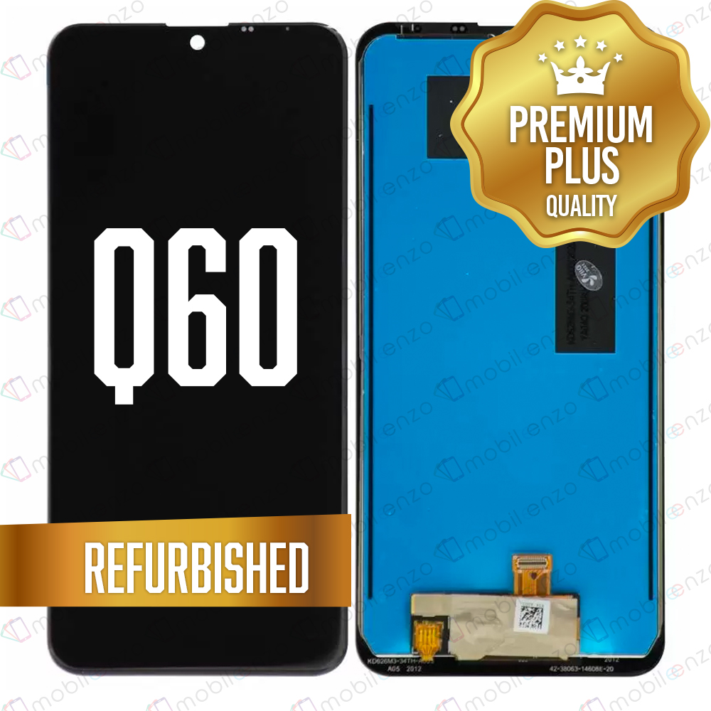 LCD ASSEMBLY WITHOUT FRAME COMPATIBLE FOR LG Q60 / K50 ( 2019 / X520) (REFURBISHED) (ALL COLORS)
