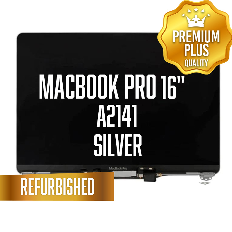 Complete LCD Assembly set for Macbook Pro 16"  (A2141) - Refurbished (Silver)