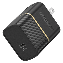 [78-81024] Otterbox - Usb C Pd Gan Wall Charger 30w - Black Shimmer