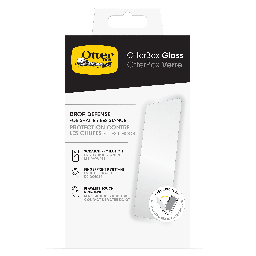 [77-93921] Otterbox - Glass Screen Protector For Apple Iphone 15 Pro - Clear
