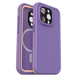[77-93412] Otterbox - Fre Magsafe Case For Apple Iphone 15 Pro  - Purple