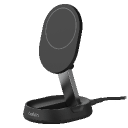 [WIA008ttBK] Belkin - Boost Charge Pro Convertible Magnetic Wireless Charging Stand With Qi2 15w - Black
