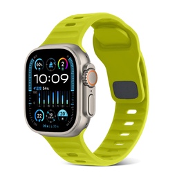 [CS-IW42-TSB-GR] Trendy Square Buckle Band for iWatch 42/44/45/49mm - Fluorescent Green