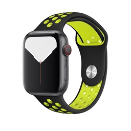 [CS-IW38-ASB-BKYL] Active Sports Band for iWatch 38/40/41mm - Black Yellow
