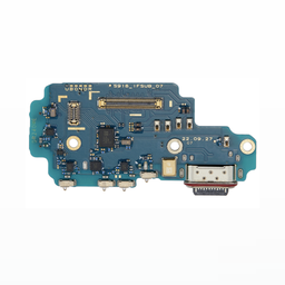 [SP-S23U-CP-US] Charging Port Board With Sim Card Reader For Samsung Galaxy S23 Ultra 5G (S918U) (US Version)