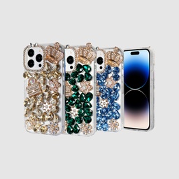 Diamond Crown Case for iPhone 15
