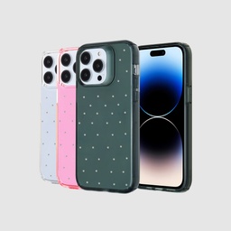 Diamond Transparent Color Case for iPhone 15