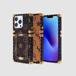 Luxury Back Stand case for iPhone 15 Plus