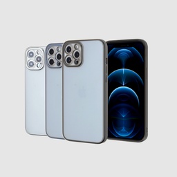Matte Clear Color Edge Case for iPhone XR