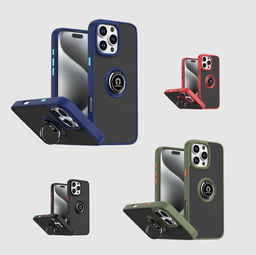 Matte Ring Case for iPhone 16 Pro Max