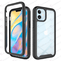 Hard Shell Transparent 3N1 Rugged Edge Back Case for iPhone 12 Mini