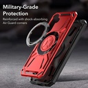 Armor Rotate Stand Case with Magsafe for Galaxy A15 - Army Green