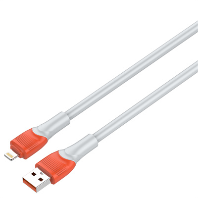 LDNIO LS603 30W Fast Charging Gray Data Cable (3 M) USB-A to Lightning