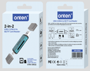 Onten 2in1 USB 2.0 Card Reader (SD / microSD)