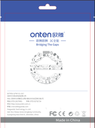 Onten HDMI to HDMI Cable V1.4 (4K@30Hz) (BLACK) (5ft)