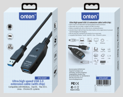 Onten High Speed USB 2.0 Extension Cable (5m)