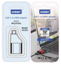 Onten USB-C to HDMI Adapter (4K@60Hz)