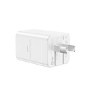 WiWU Essen Wi-G036 45W GaN Fast Charge Travel Adapter (White)