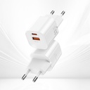 WiWU Cube Wi-G017 33W GaN Fast Charger (USB-A + USB-C, PD) (White)