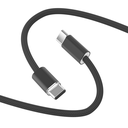WiWU Essen Wi-C101 240W USB-C to USB-C Braided Cable 1.5m (Black)