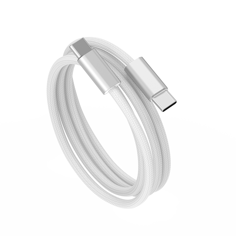 WiWU Essen Wi-C101 240W USB-C to USB-C Cable (White)
