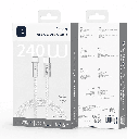WiWU Essen Wi-C101 240W USB-C to USB-C Cable (White)
